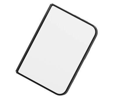 Blank Smartphone Screen Mockup on Black Background