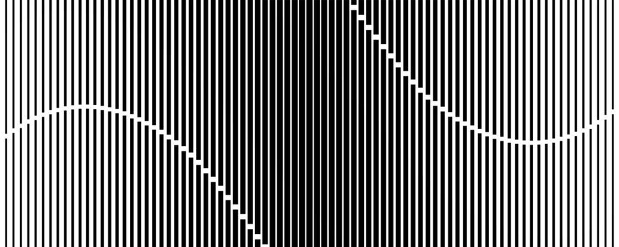 Thin line halftone gradient texture. Fading vertical stripe gradation background. Repeating wide pattern backdrop. Black parallel lines wallpaper for overlay, print, cover, banner, poster. Vector