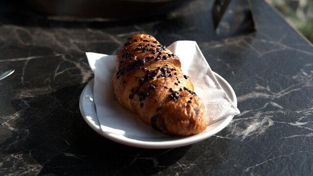 Italian Breakfast - Brioches with Nutella