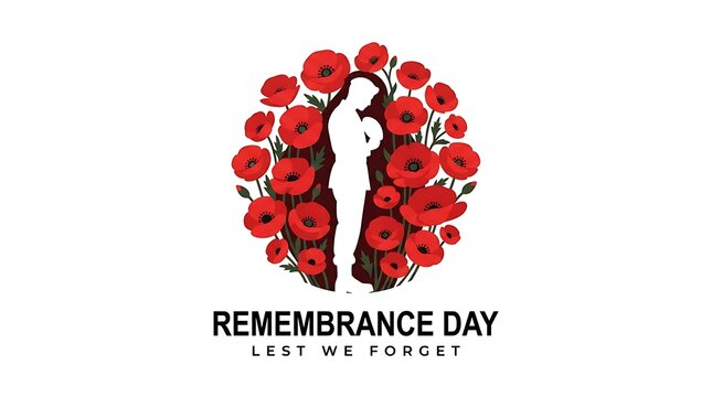 Honoring the fallen a remembrance day tribute to veterans and those who sacrificed for peace and freedom  lest we forget