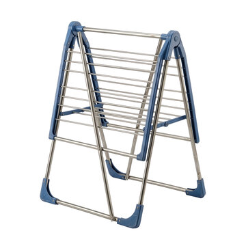 Foldable metal laundry drying rack