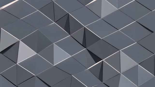 Geometric Triangular Pattern 4K Generative AI