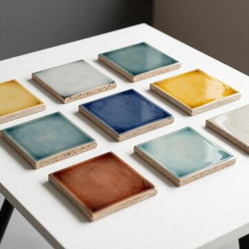Ceramic Tile Samples for Kitchen and Bathroom Design Inspiration