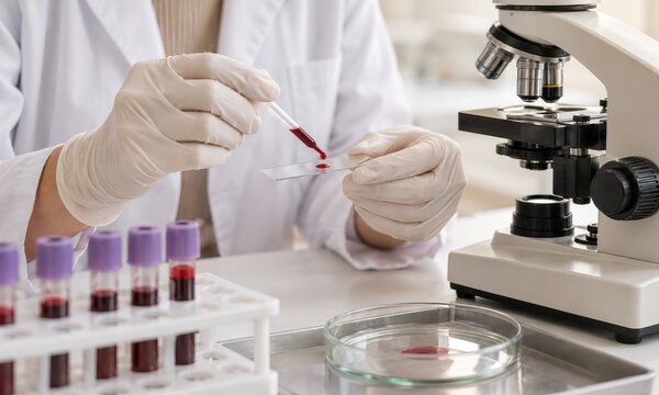 bloodwork abnormality investigation in a clinical laboratory