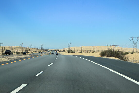 Algodones dunes also known as Sand Toy Capital of the World along Interstate-8 in California immediately west of Yuma, AZ