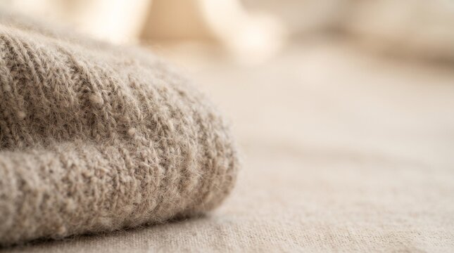Cashmere wool fabric with pilling for winter apparel marketing and textile industry websites