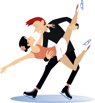 Pair figure skating