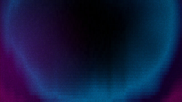 Sci-fi Pink and Blue Digital Display Image. Precision Neon Gradient Wallpaper. 