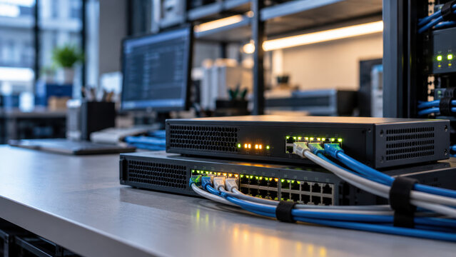 Network switch data center server rack cloud computing technology bot detection
