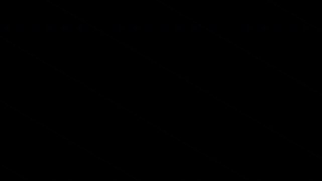 Simple orange shapes geometric diagonal transition on a black background. Simple transition animation plus alfa channel included