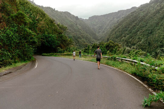 three Brothers on the Road to Hana