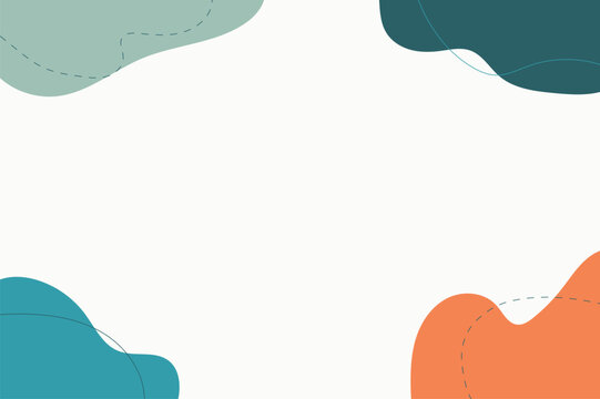 Abstract background featuring organic shapes and pastel colors for design templates template wallpaper presentation