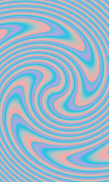 Hypnotic pastel marble swirl texture with pink and blue fluid curves