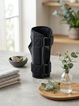 Adjustable Wrist Brace for Support and Pain Relief.