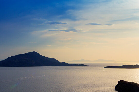 Spring Evening at Cape Sounion, Greece
