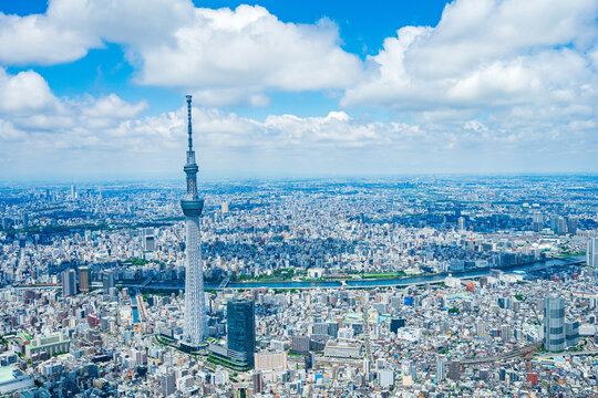東京空撮写真