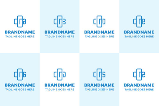 Letters CGA CGB CGD CGE CGG CGJ CGS CGZ Plus Logo Set