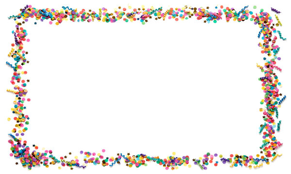 Cadre confetti
