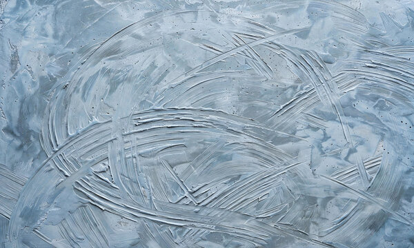 B&eacute;ton, bross&eacute; bleu