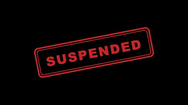 Red suspended rubber stamp marks appearing with transparent background