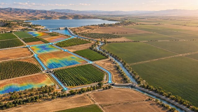 AI Precision Irrigation Network Optimizing Water Use Across Drought Affected Farmland