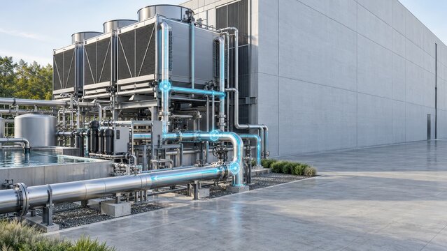 AI Optimized Water Efficient Cooling Infrastructure at Modern Data Center