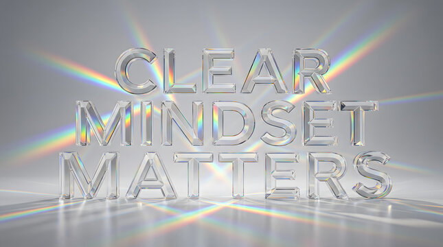 Optical Glass Prisms Typography Refracting Light