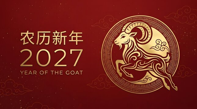 Celebrating the arrival of the year of the goat in 2027 with joyous festivities cultural traditions and hopeful wishes for prosperity and good