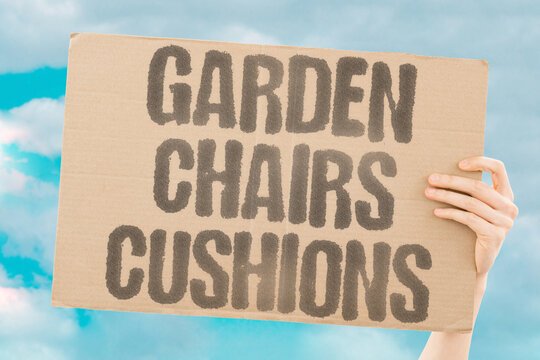 "Garden chairs cushions" Shoppers hunt for padded covers to soften hard seats on the patio. GARDEN. CHAIRS. CUSHIONS. PADDED. PATIO.