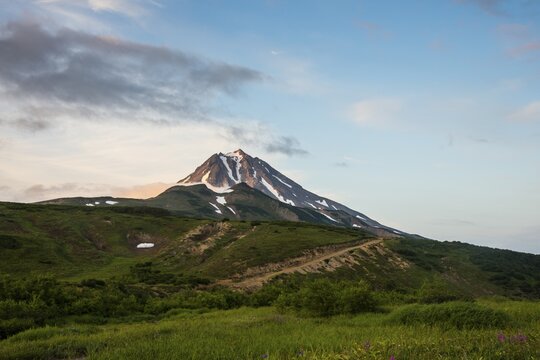 Vilyuchinsk volcano, Kamchatka, Russia