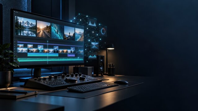 AI Assisted Video Editing Production Workflow