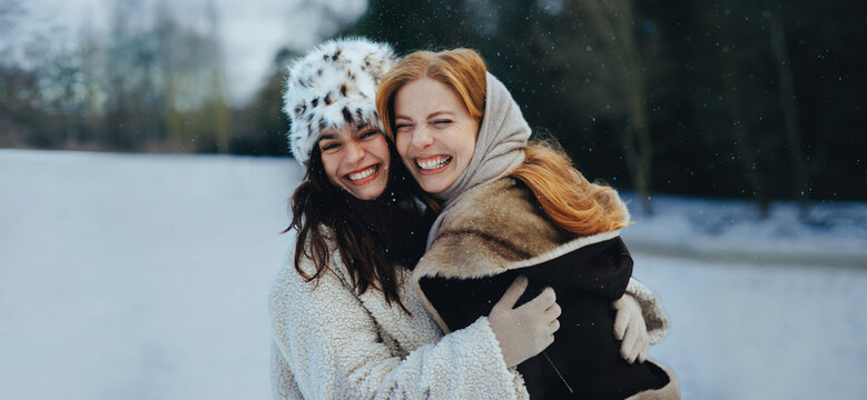 Embrace brings three women together in winter snow